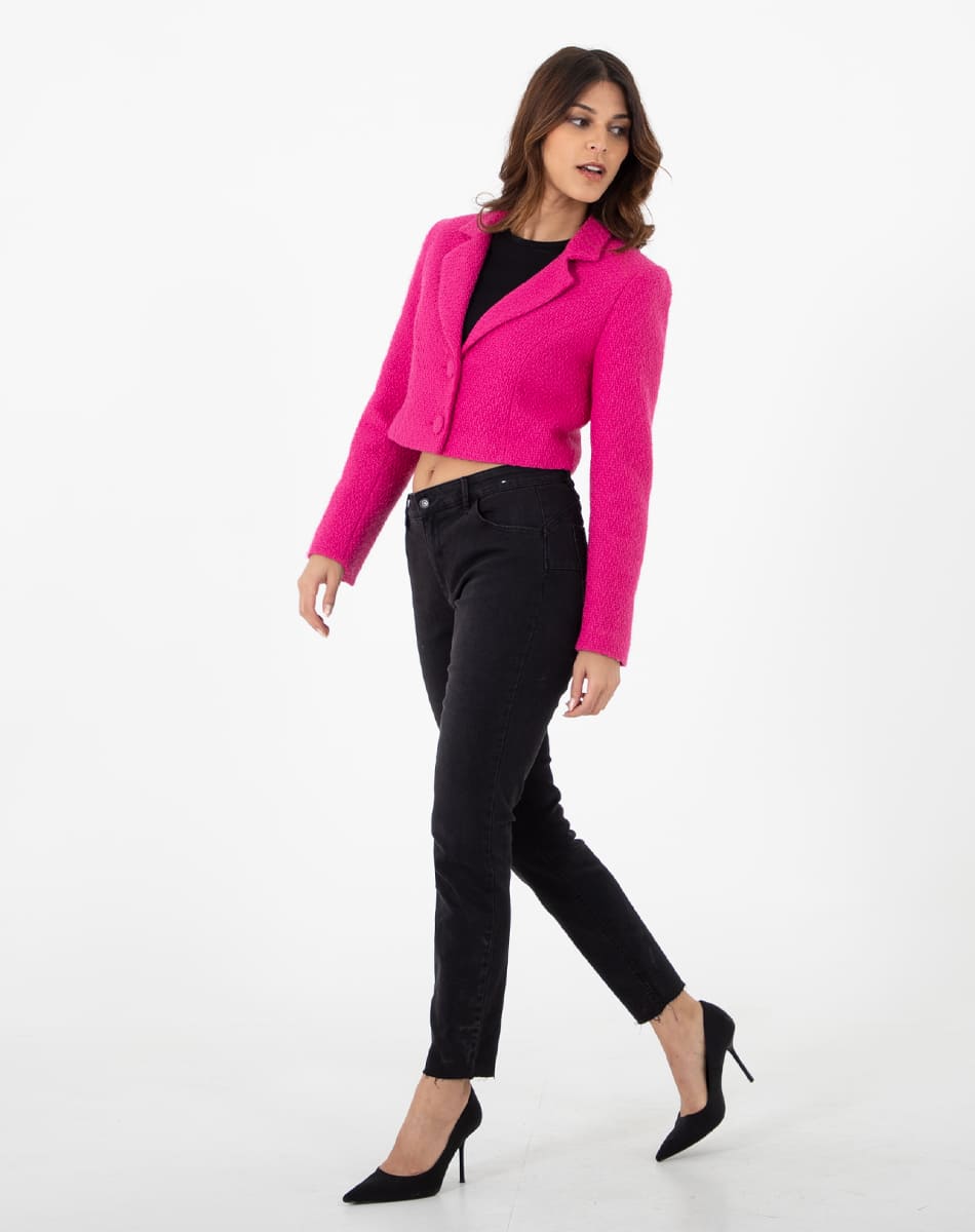 Short length colorful blazer