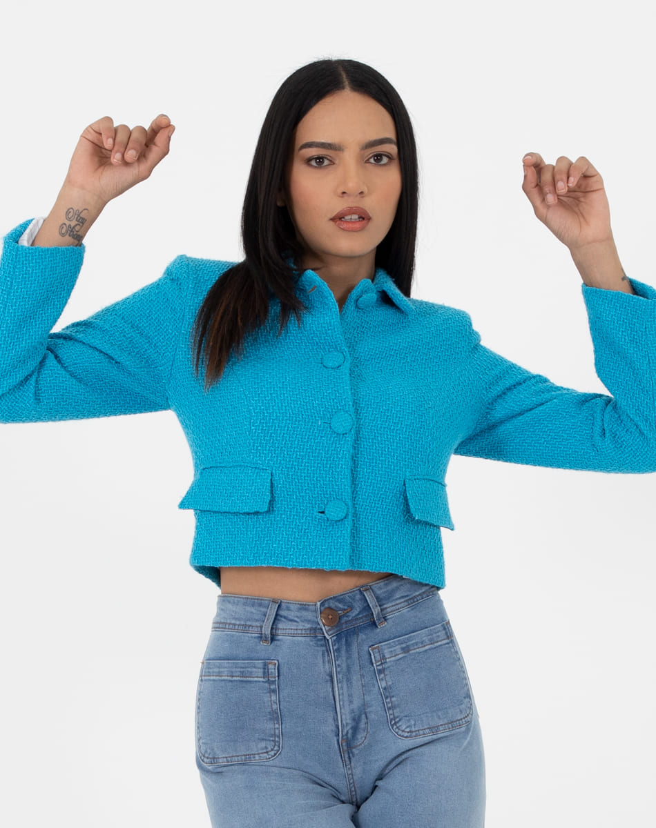 Colorful fit blazer