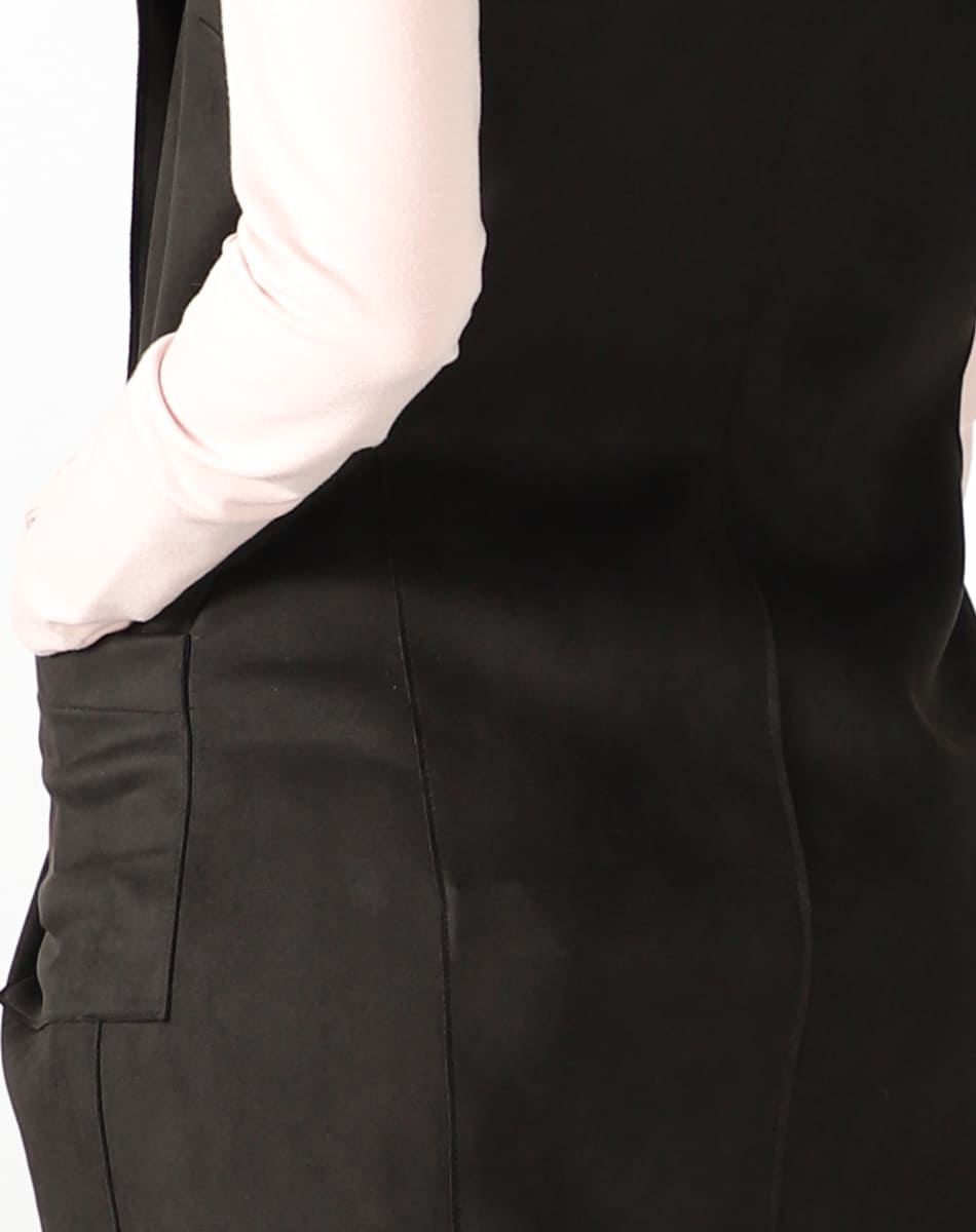 Lightweight suede vest