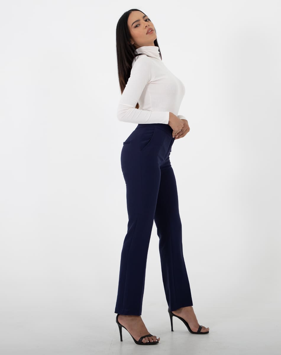 Straight formal pant