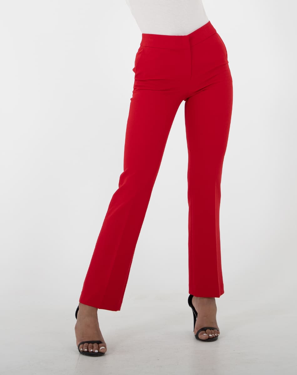 Straight formal pant