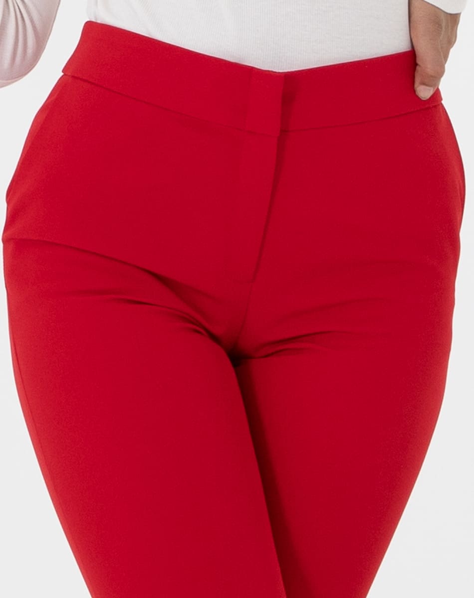 Straight formal pant