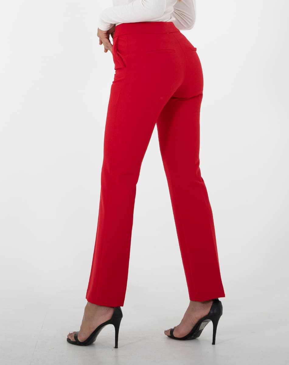 Straight formal pant