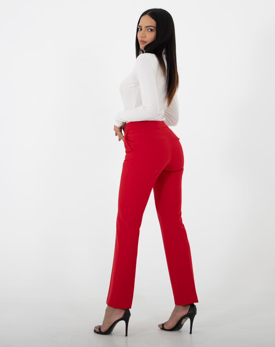 Straight formal pant