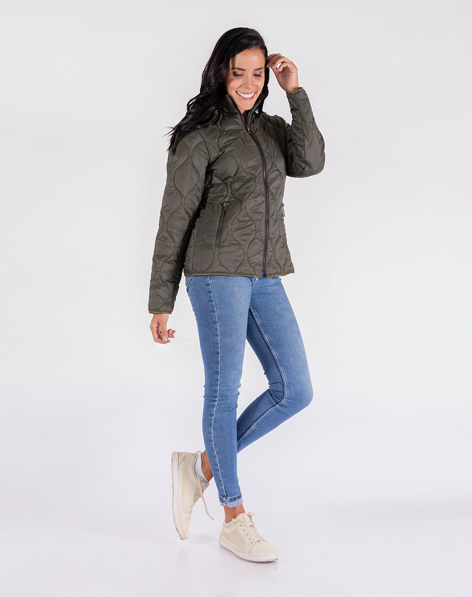 Circular Hooded Jacket