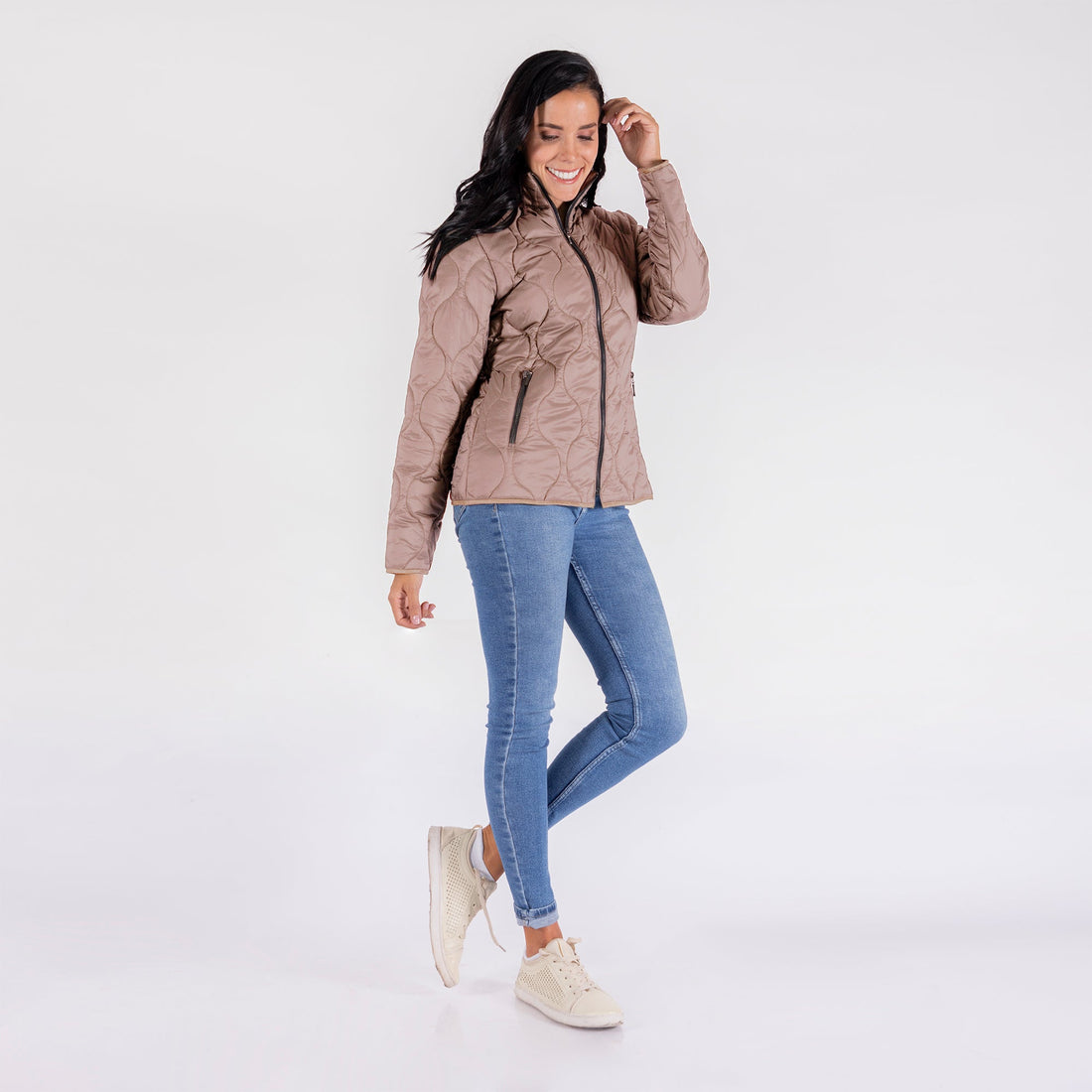 Circular Hooded Jacket