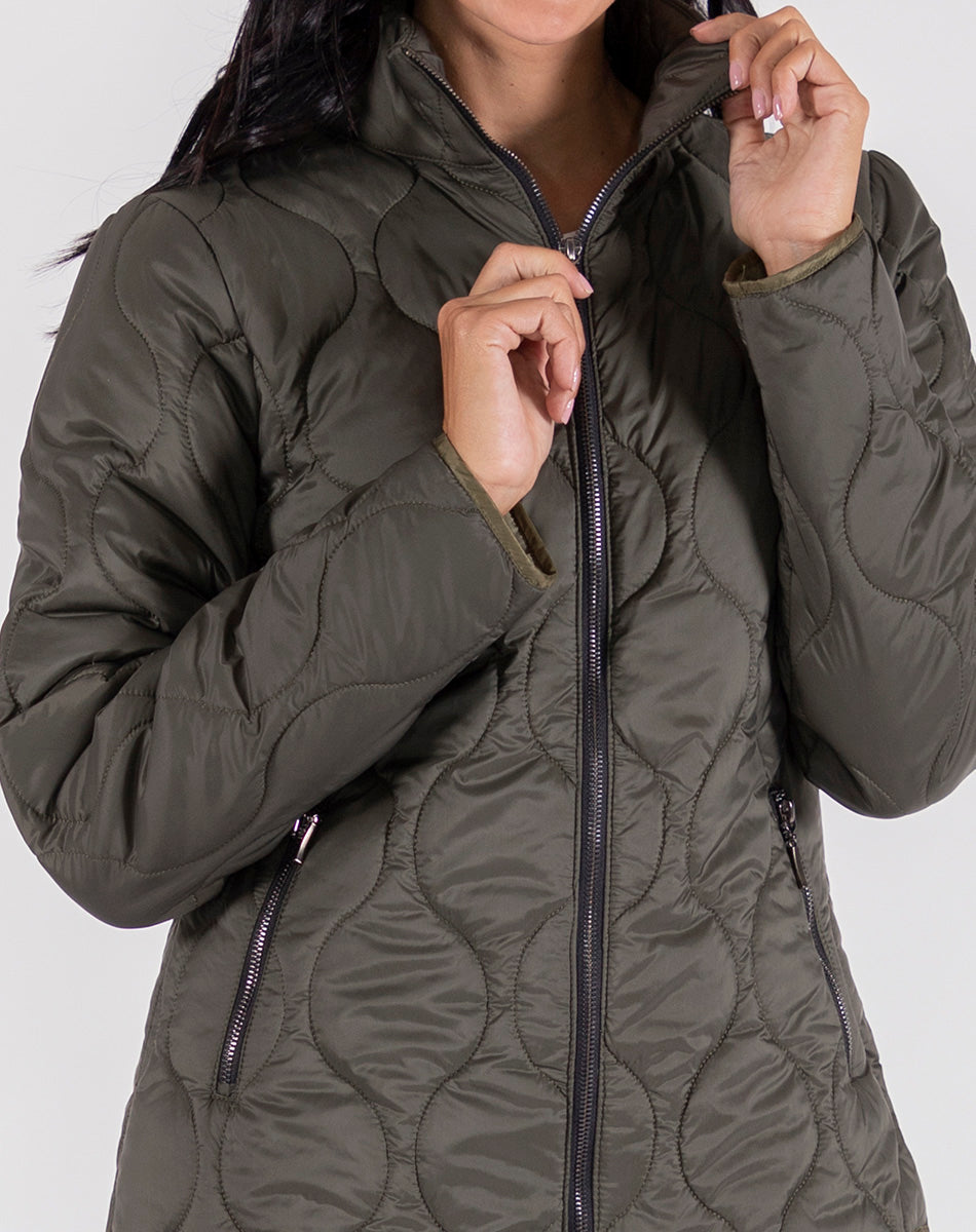 Circular Hooded Jacket