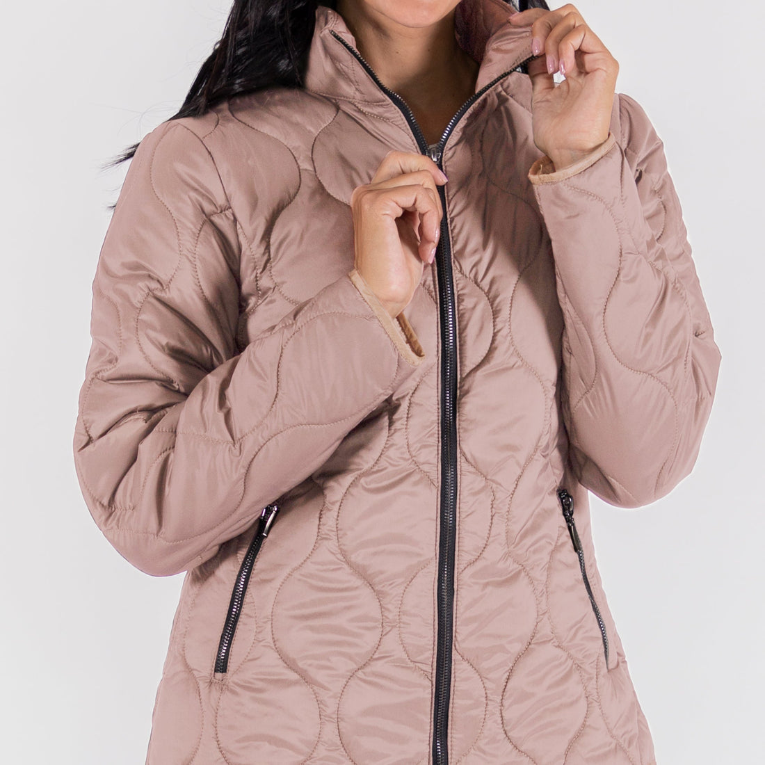 Circular Hooded Jacket