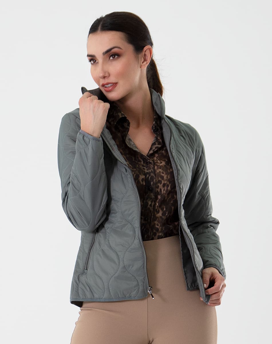 Circular quilted Jacket