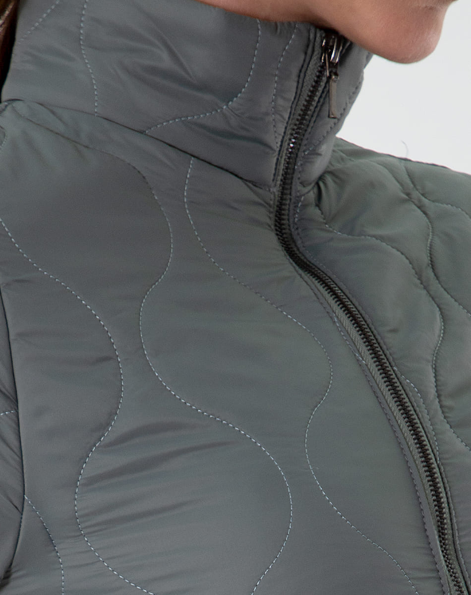 Circular quilted Jacket
