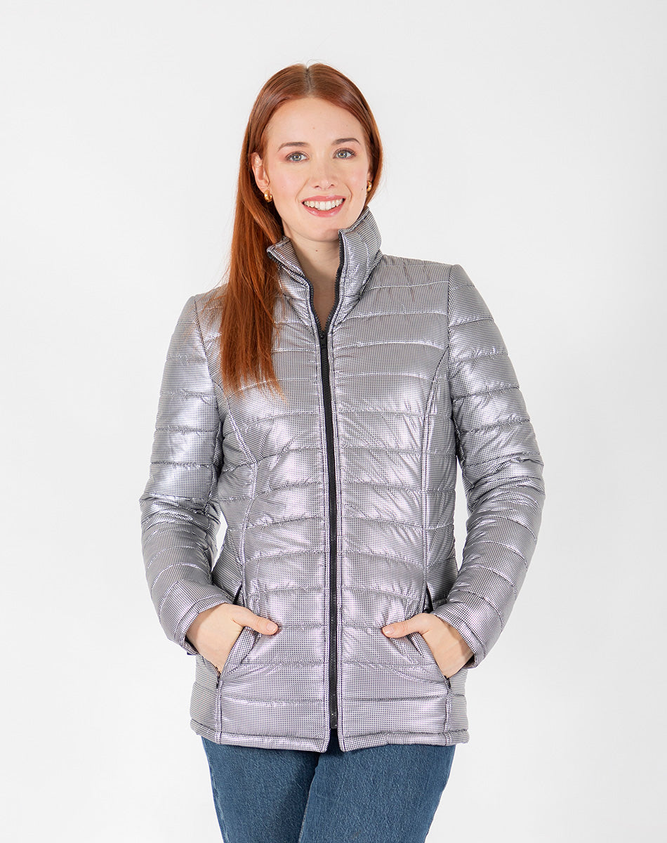 Silver Long Jacket
