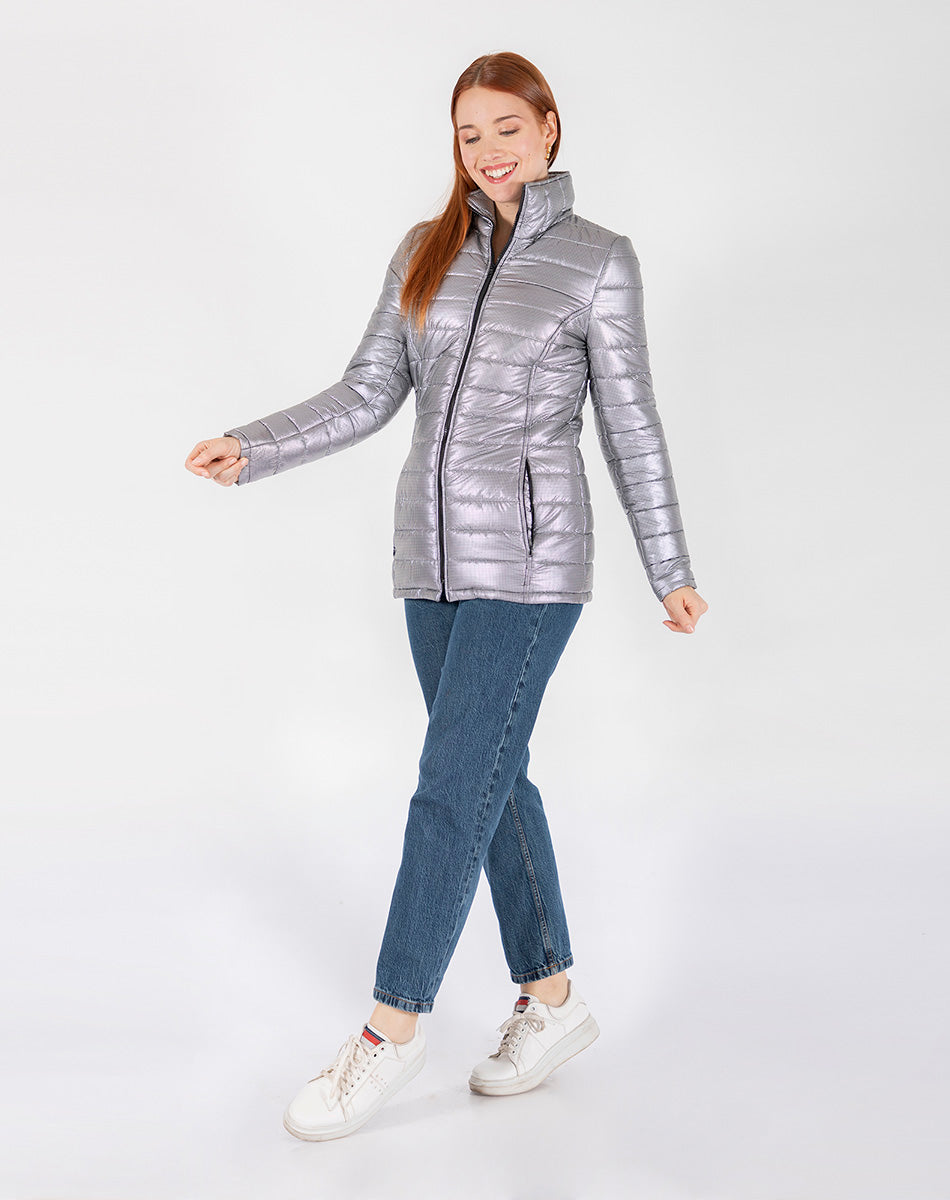 Silver Long Jacket