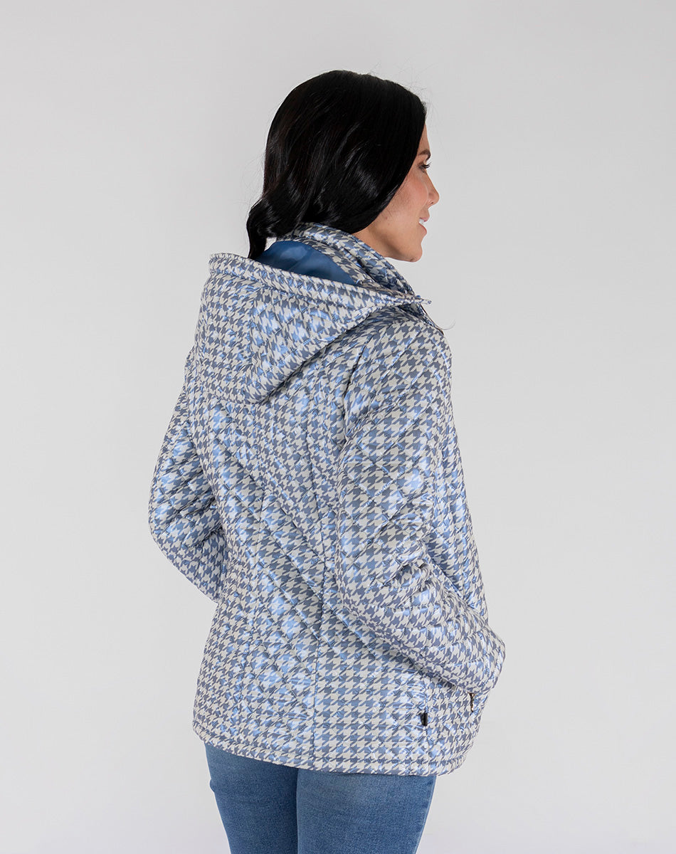 Silver Hooded Jacket