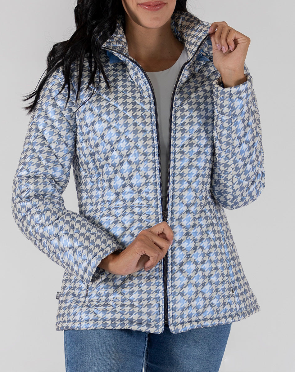 Silver Hooded Jacket