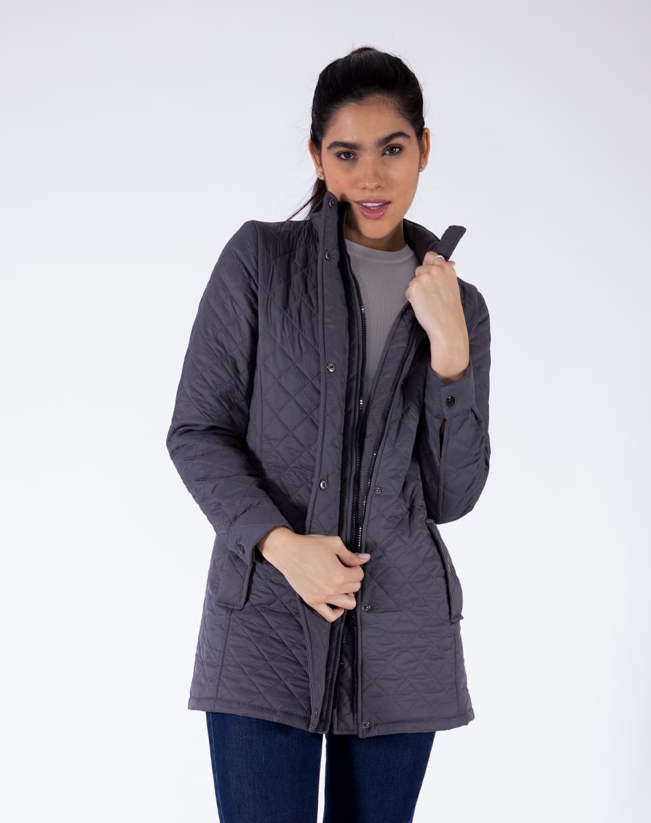 Long quilted Jacket