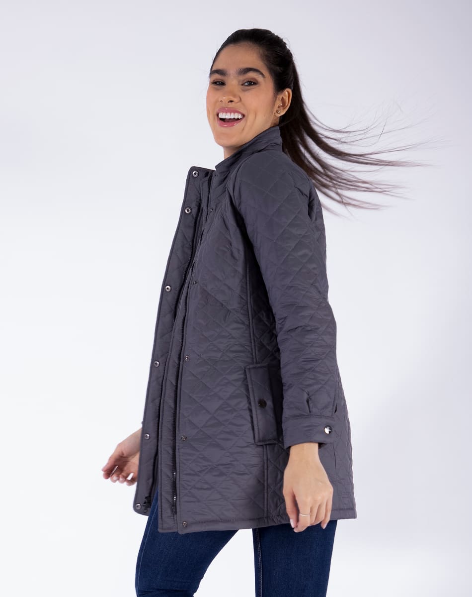Long quilted Jacket