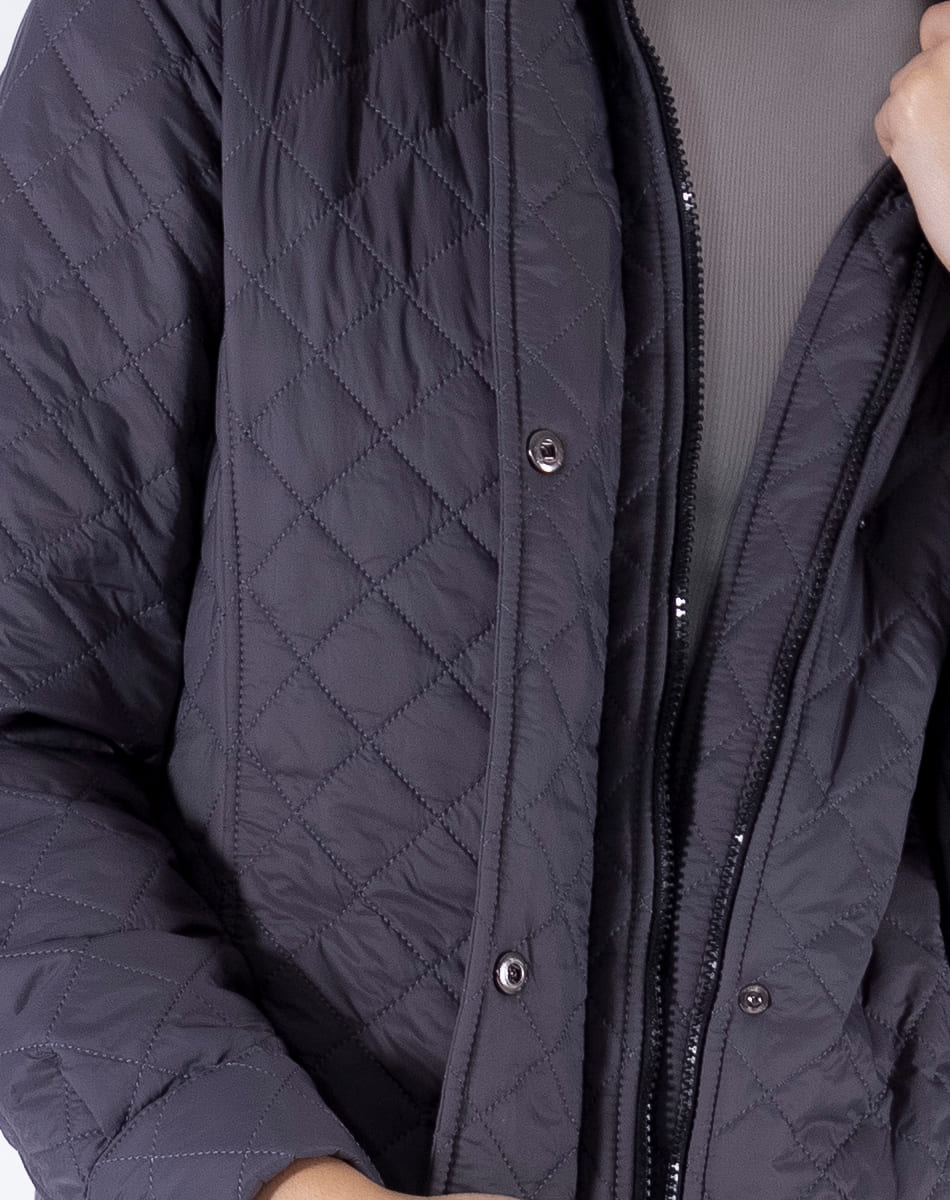 Long quilted Jacket