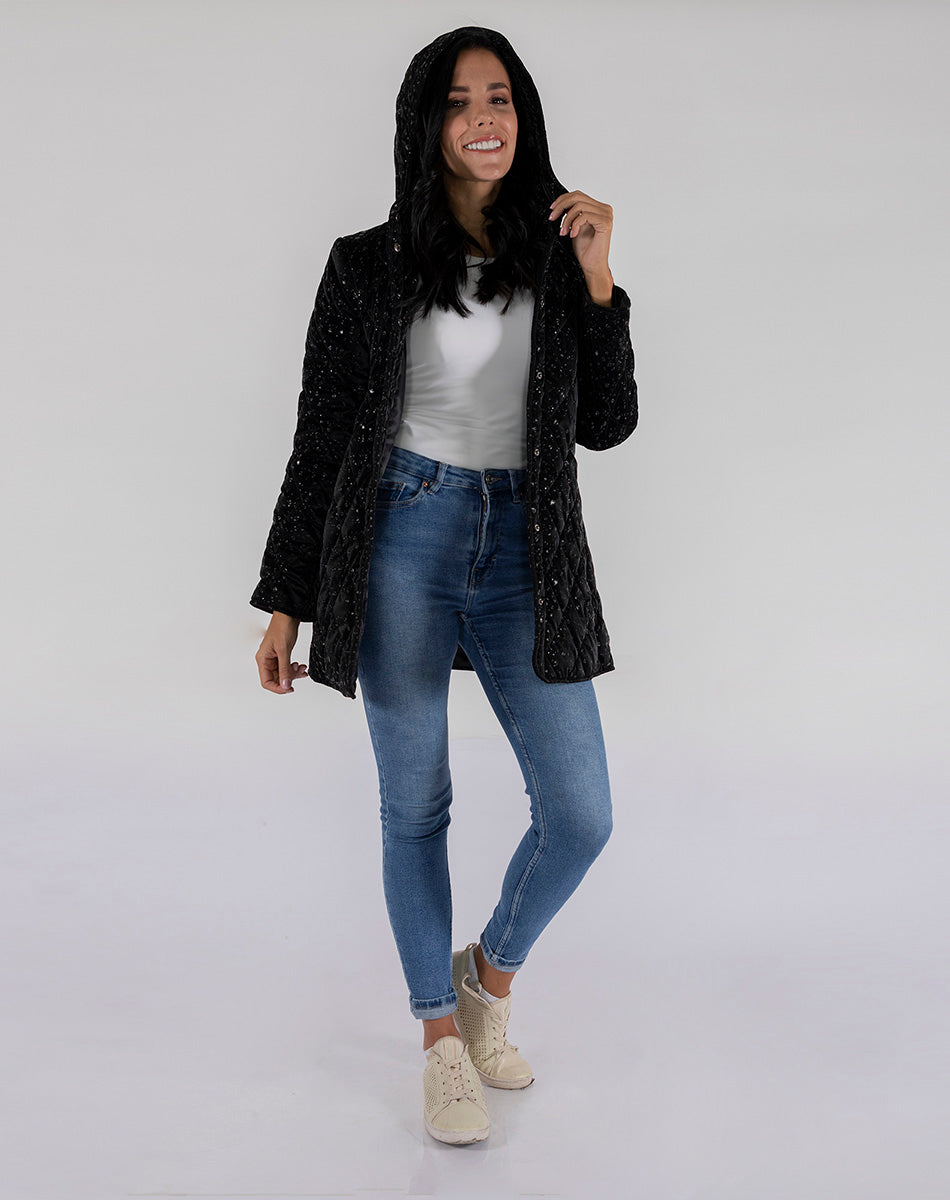 Textured Droplet Jacket