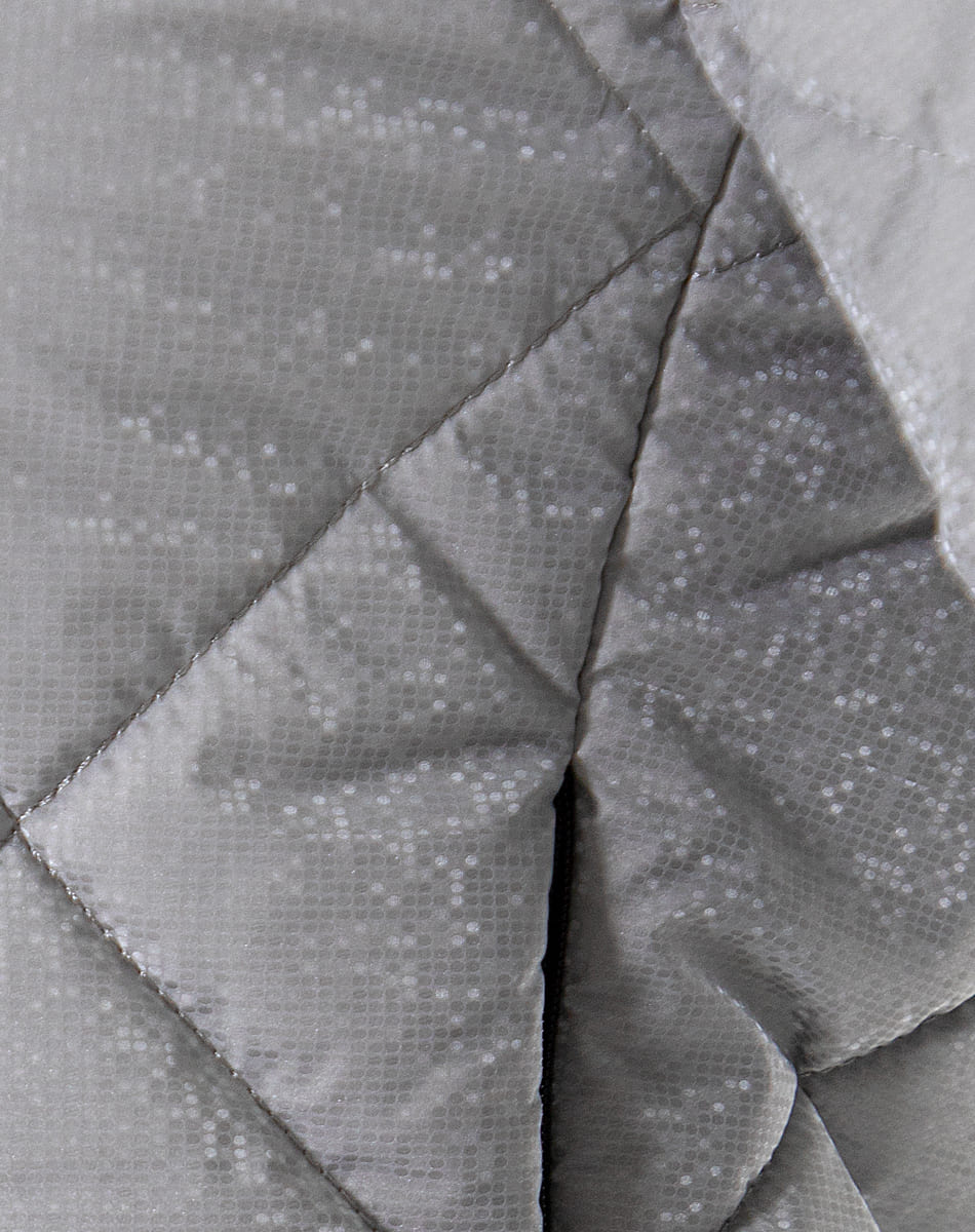 Short Padded High collar Jacket