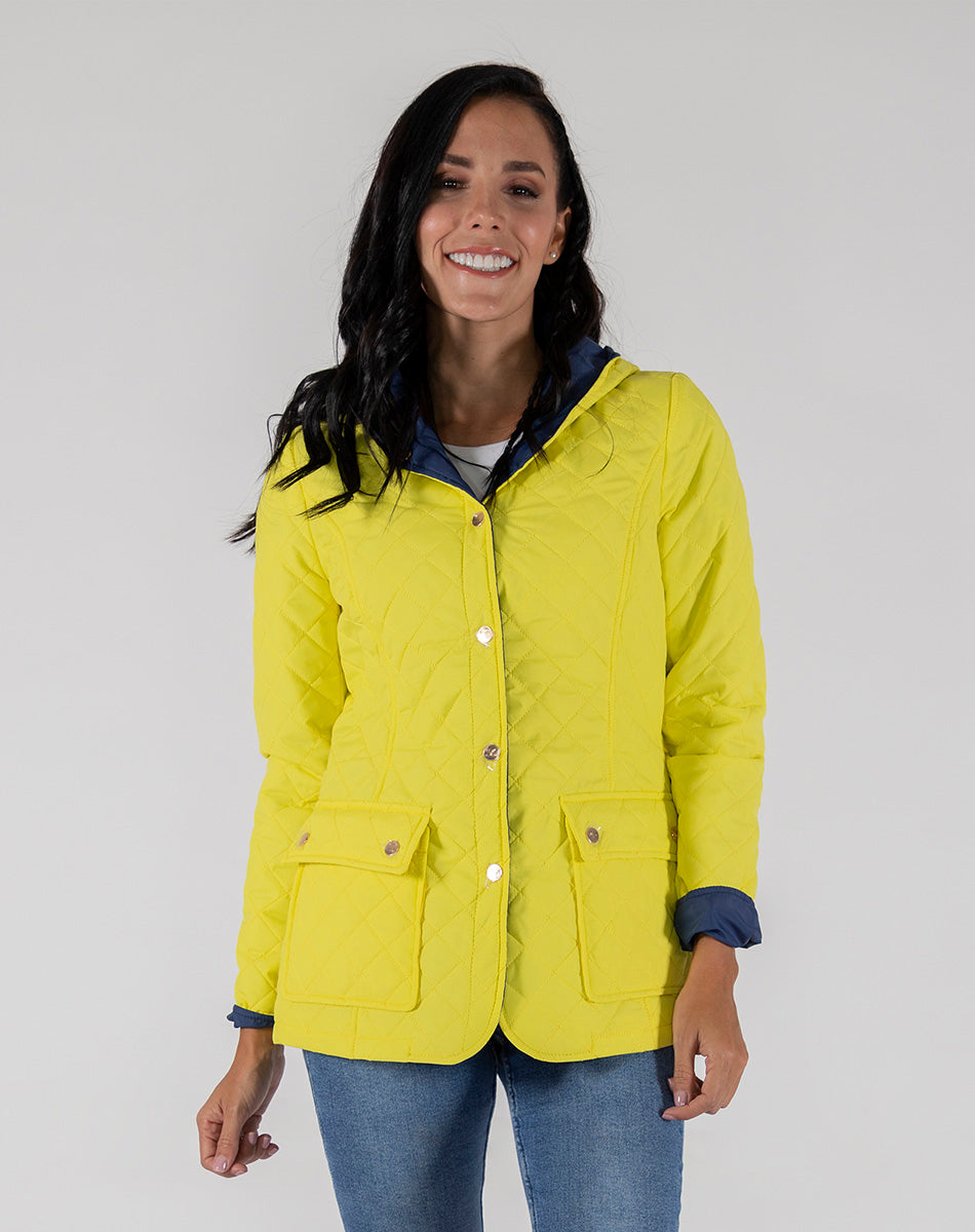 Built in  hood Jacket