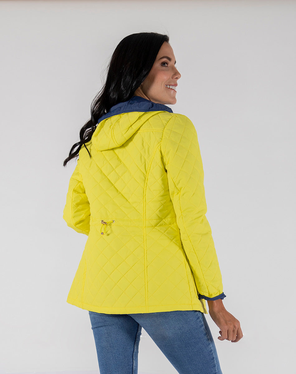 Built in  hood Jacket