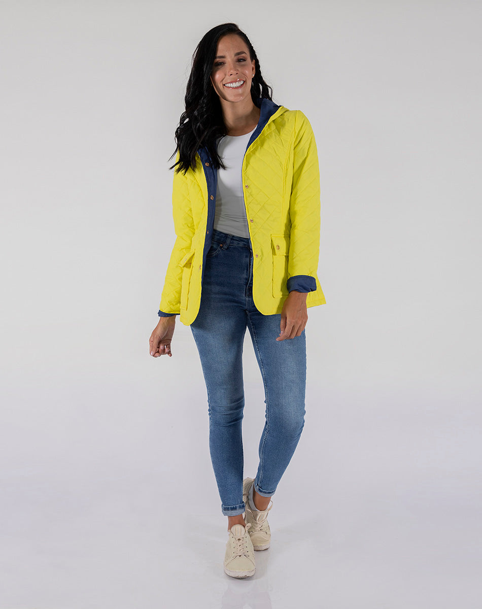 Built in  hood Jacket