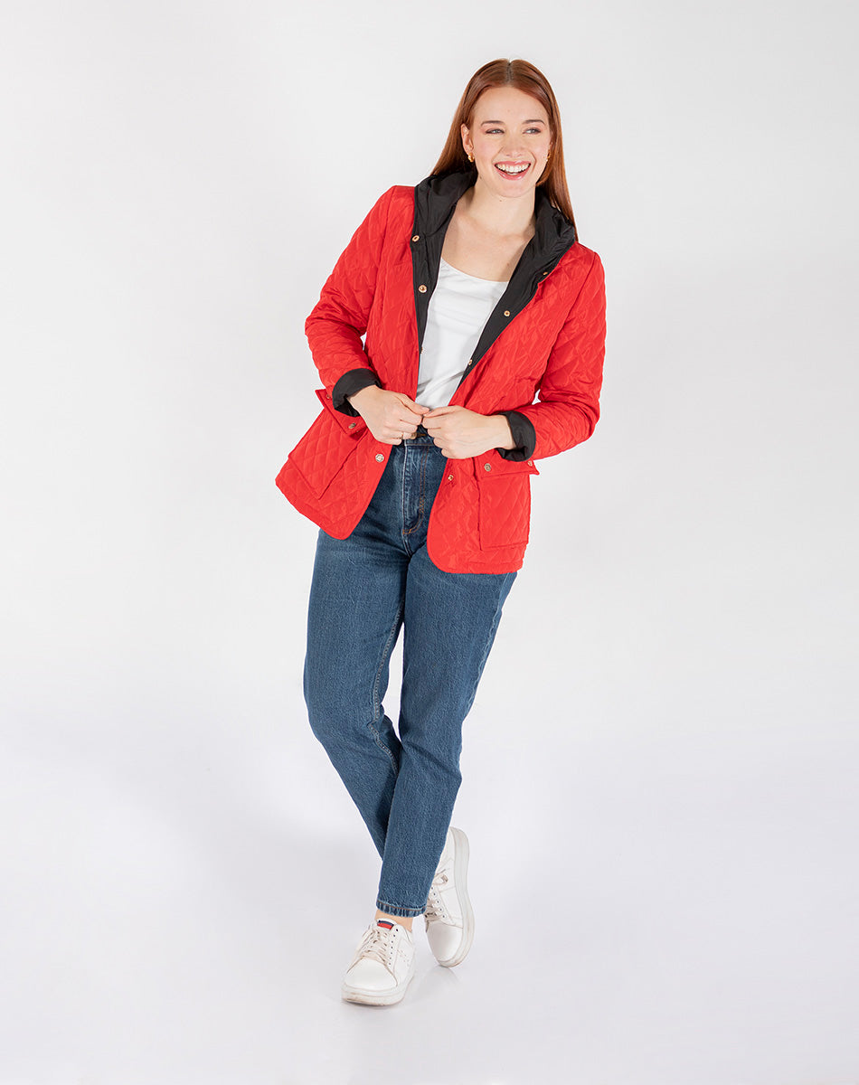 Built in  hood Jacket