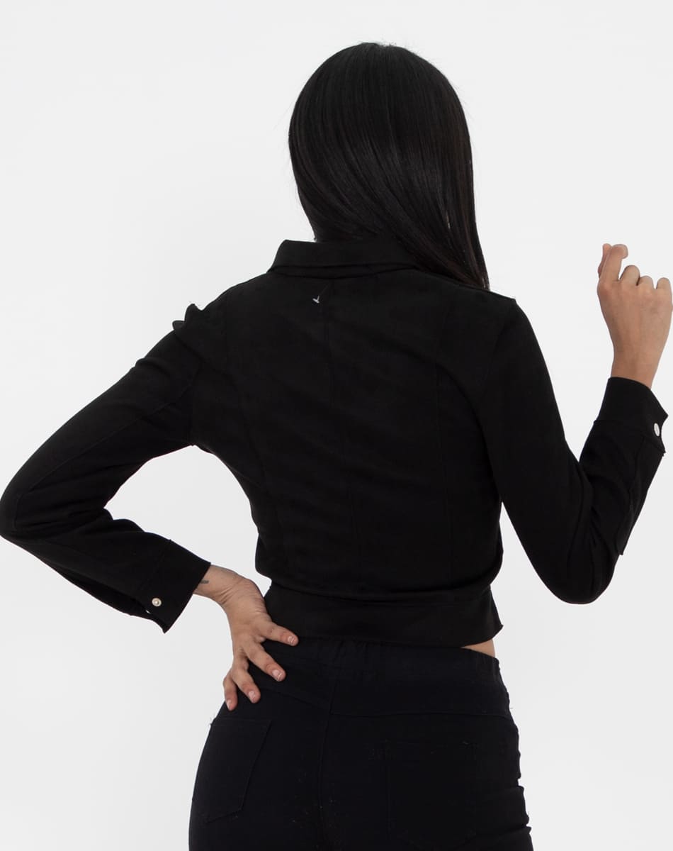 Short lenght Suede jacket