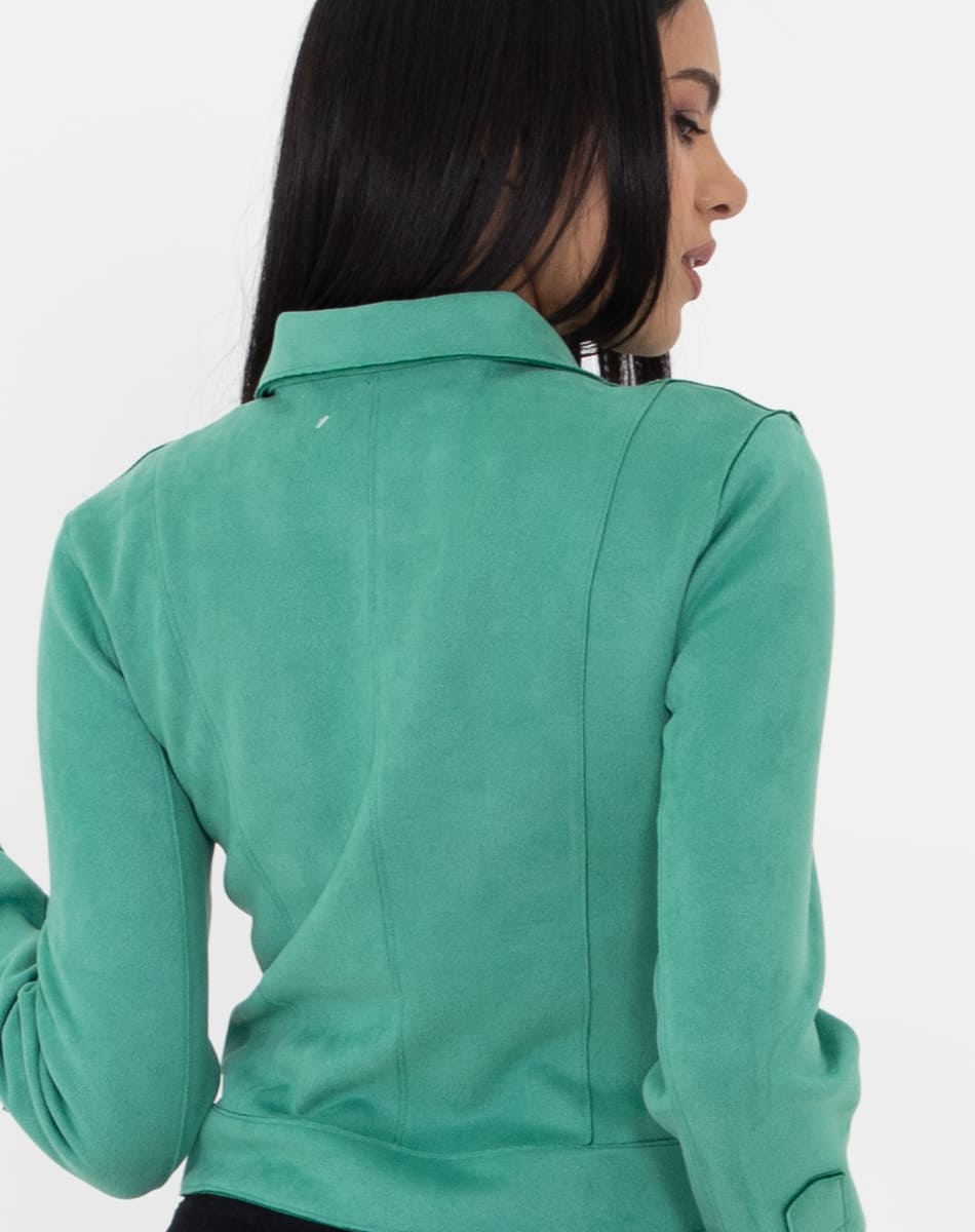 Short lenght Suede jacket