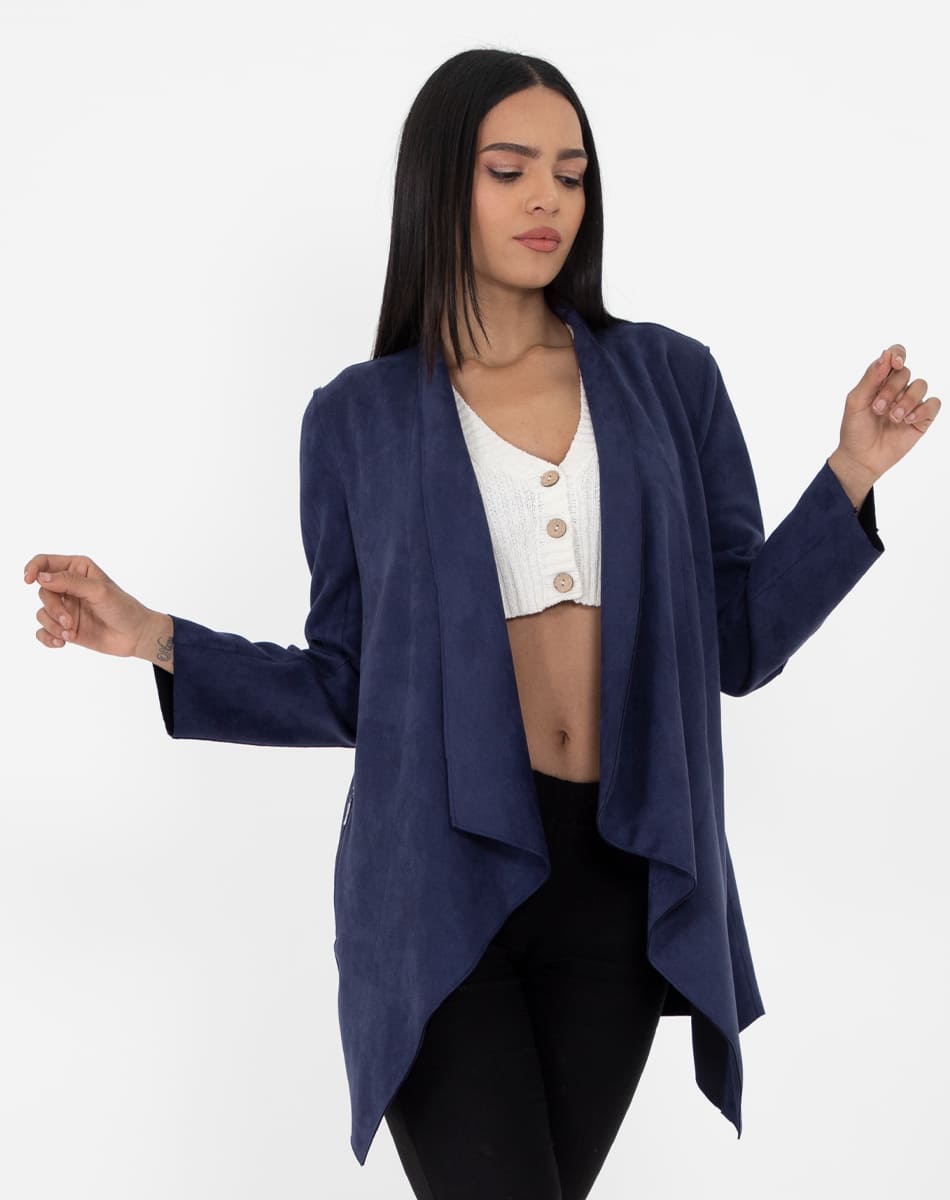 Contemporary long Suede