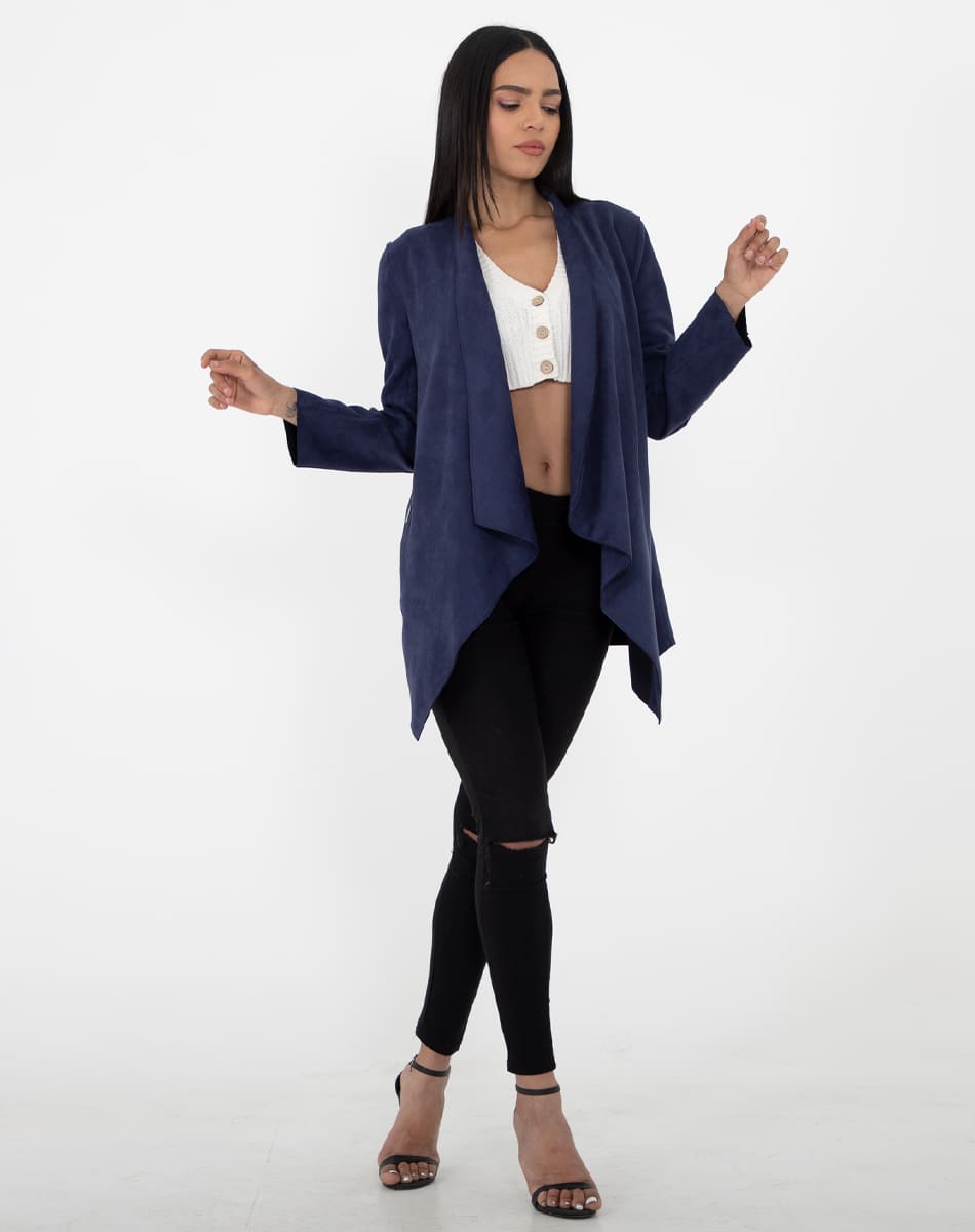 Contemporary long Suede