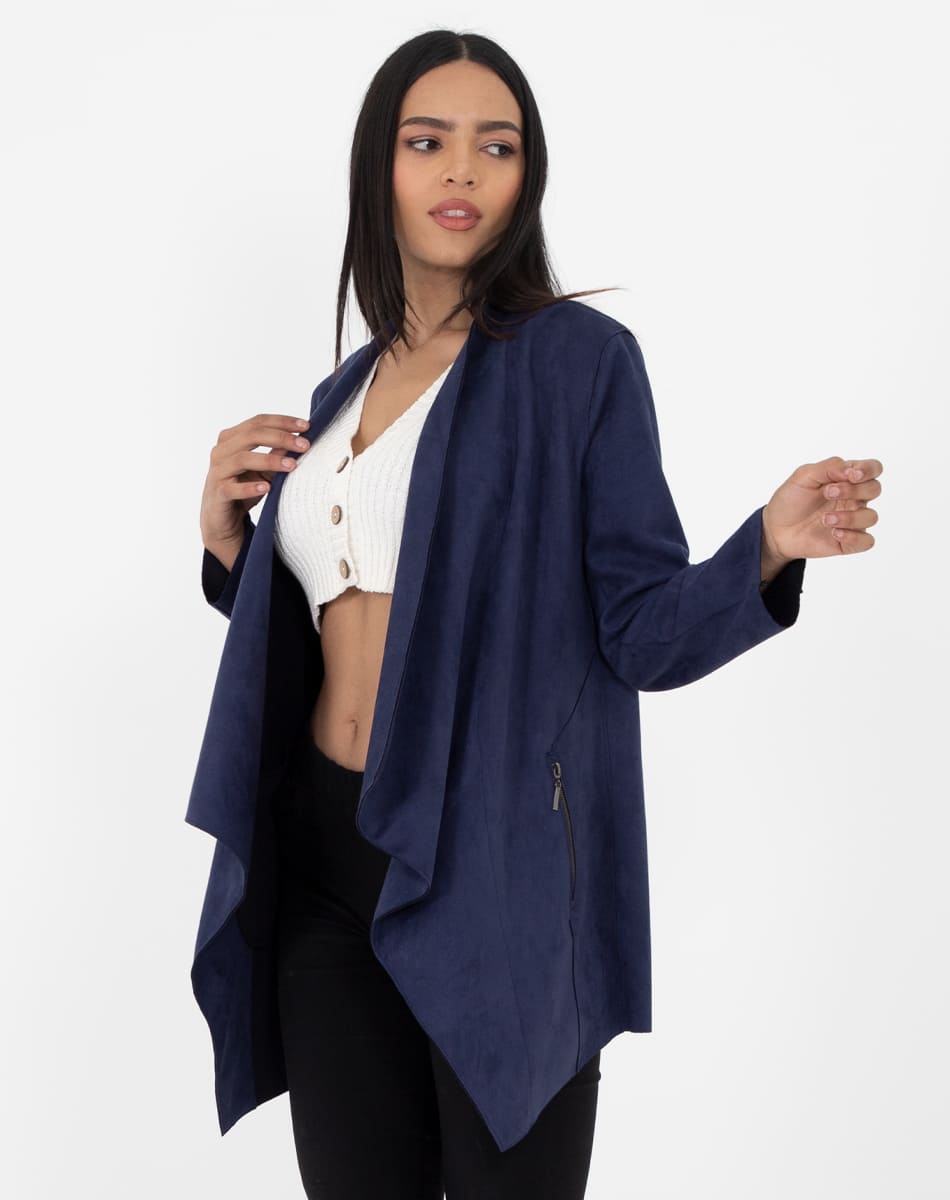 Contemporary long Suede