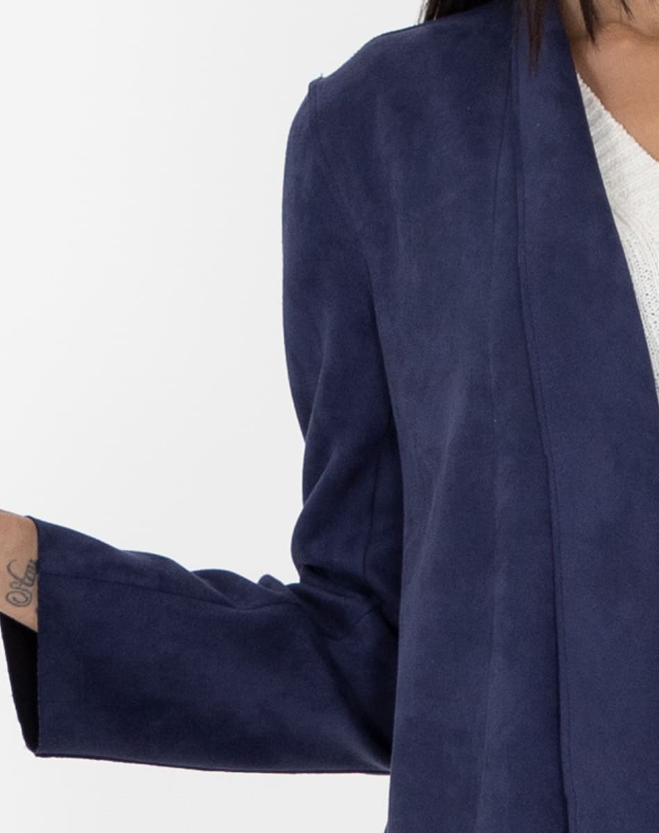 Contemporary long Suede