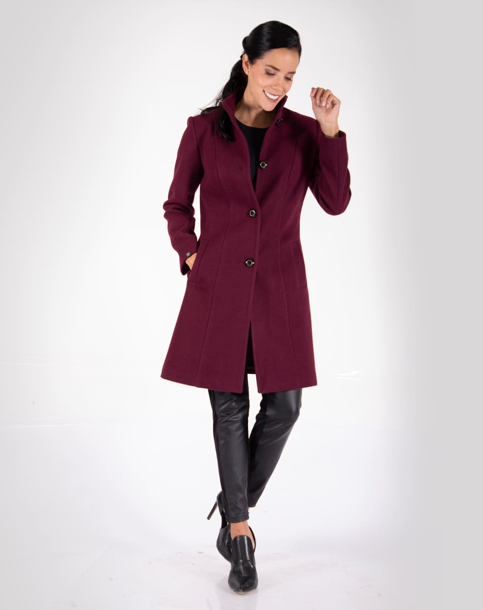 High Collar Coat