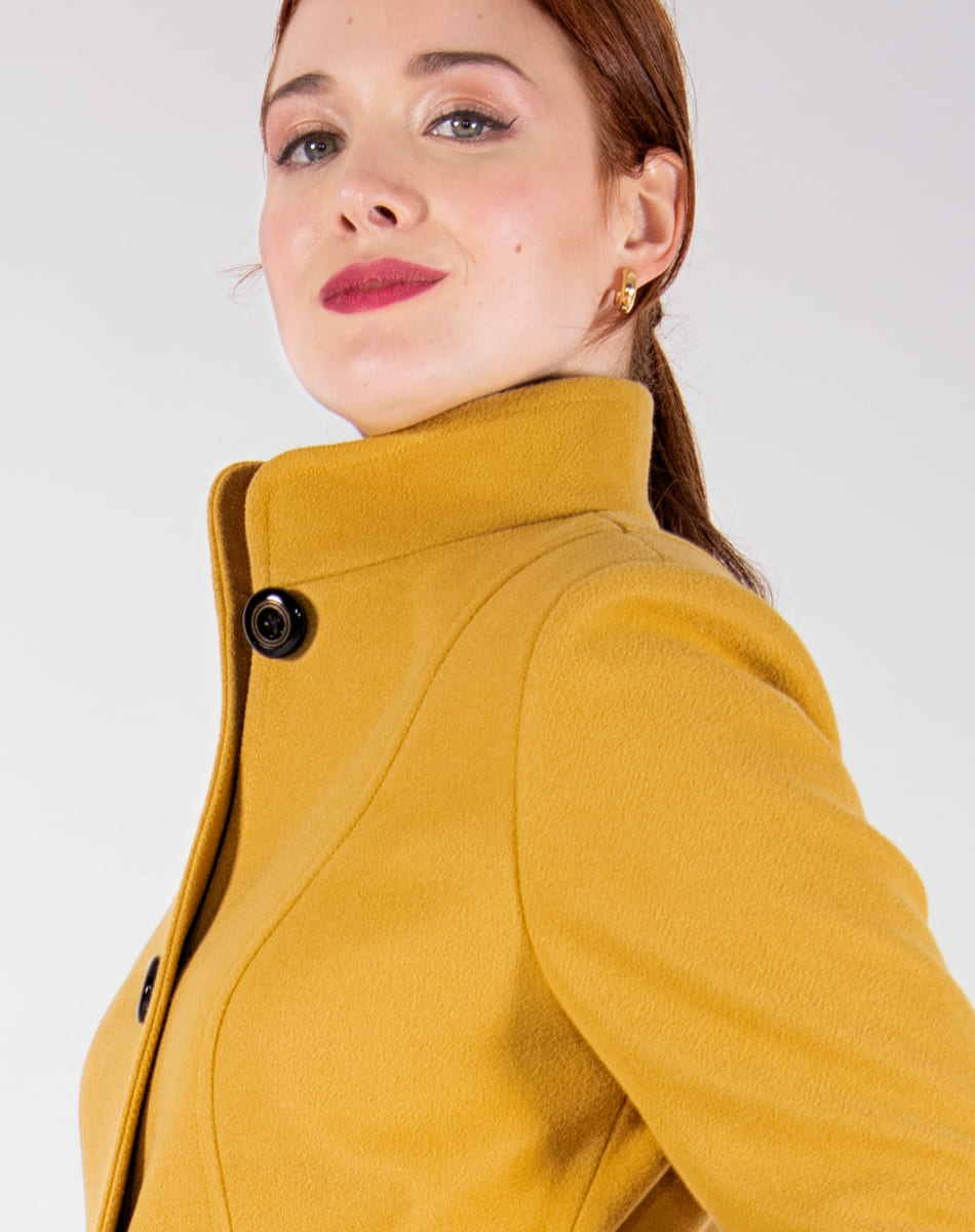 High Collar Coat