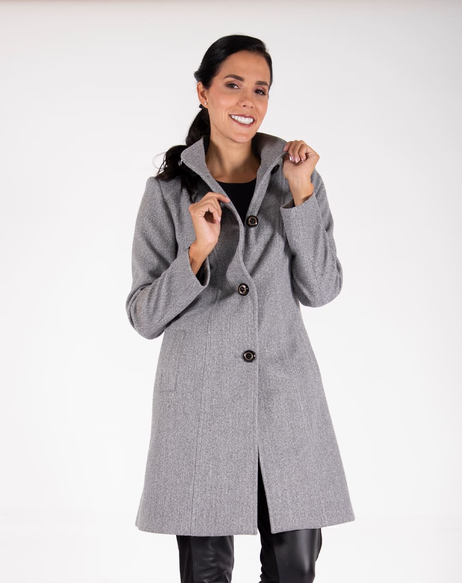 High Collar Coat