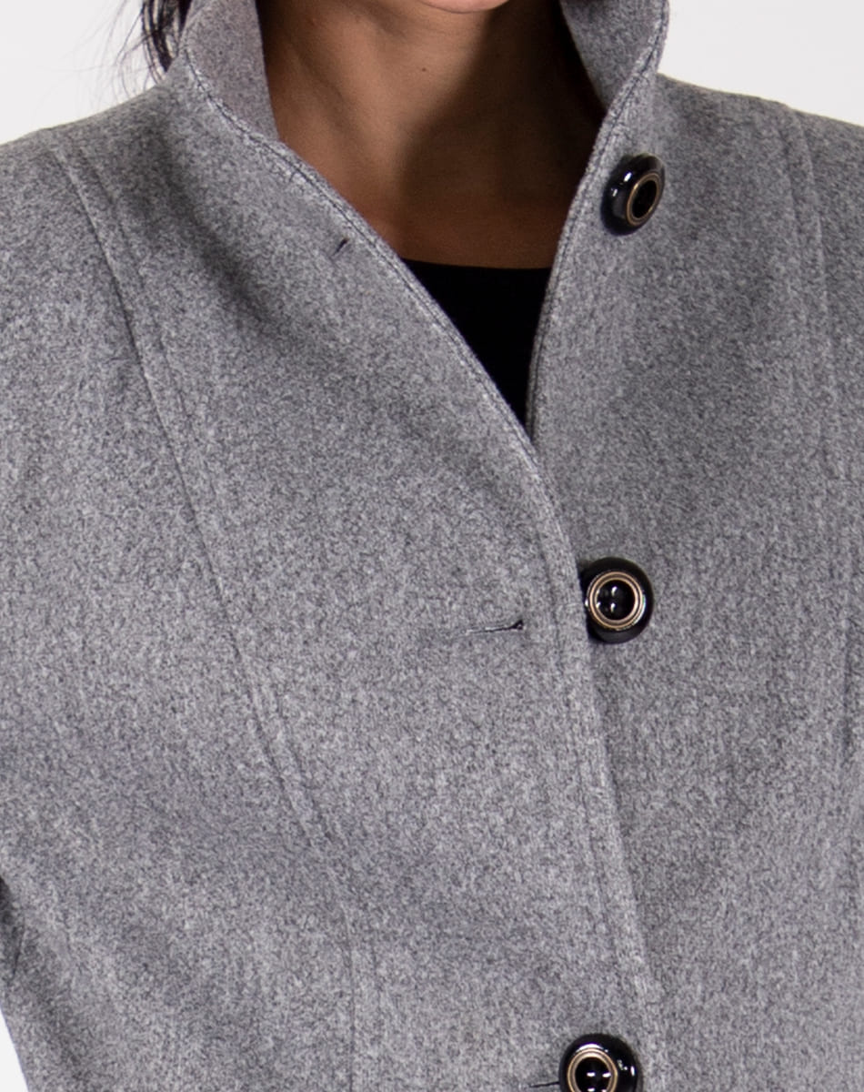 High Collar Coat