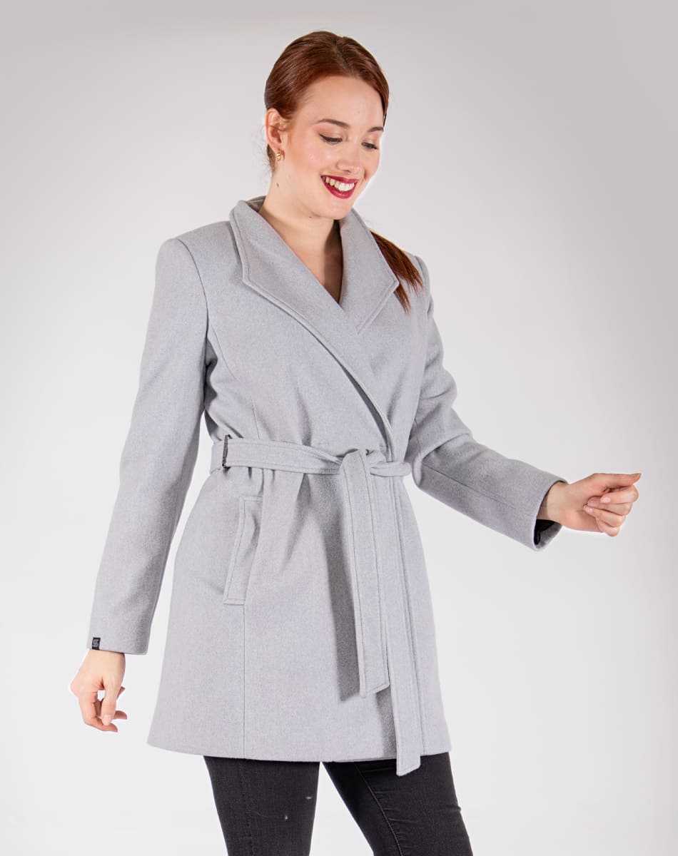 Stylish Crossed Coat