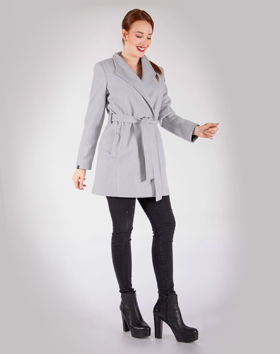 Stylish Crossed Coat