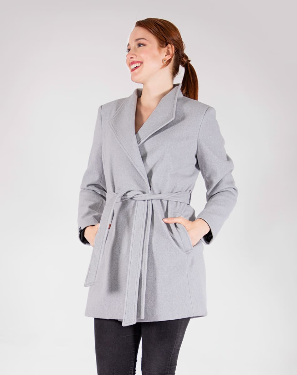 Stylish Crossed Coat