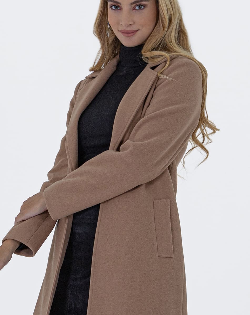 Open Midi Coat