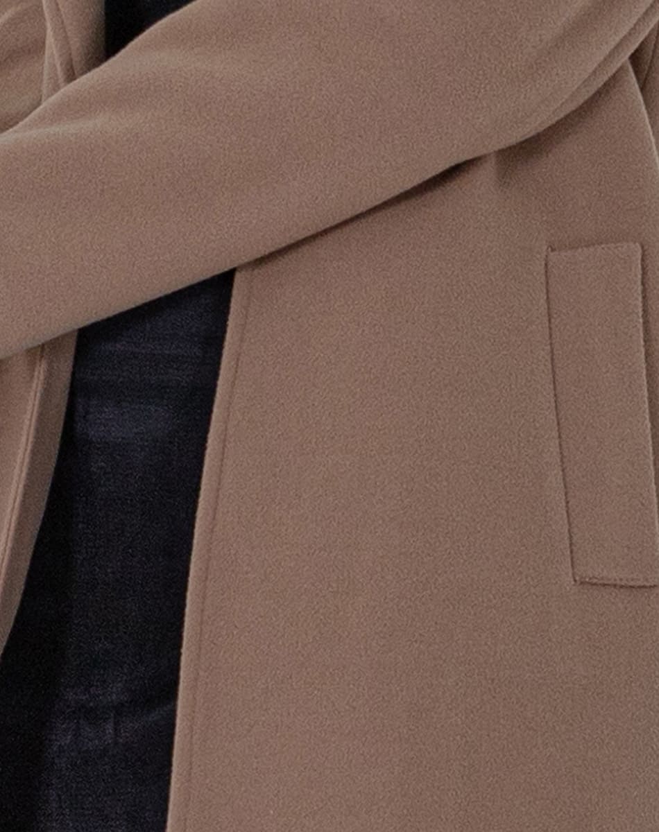 Open Midi Coat