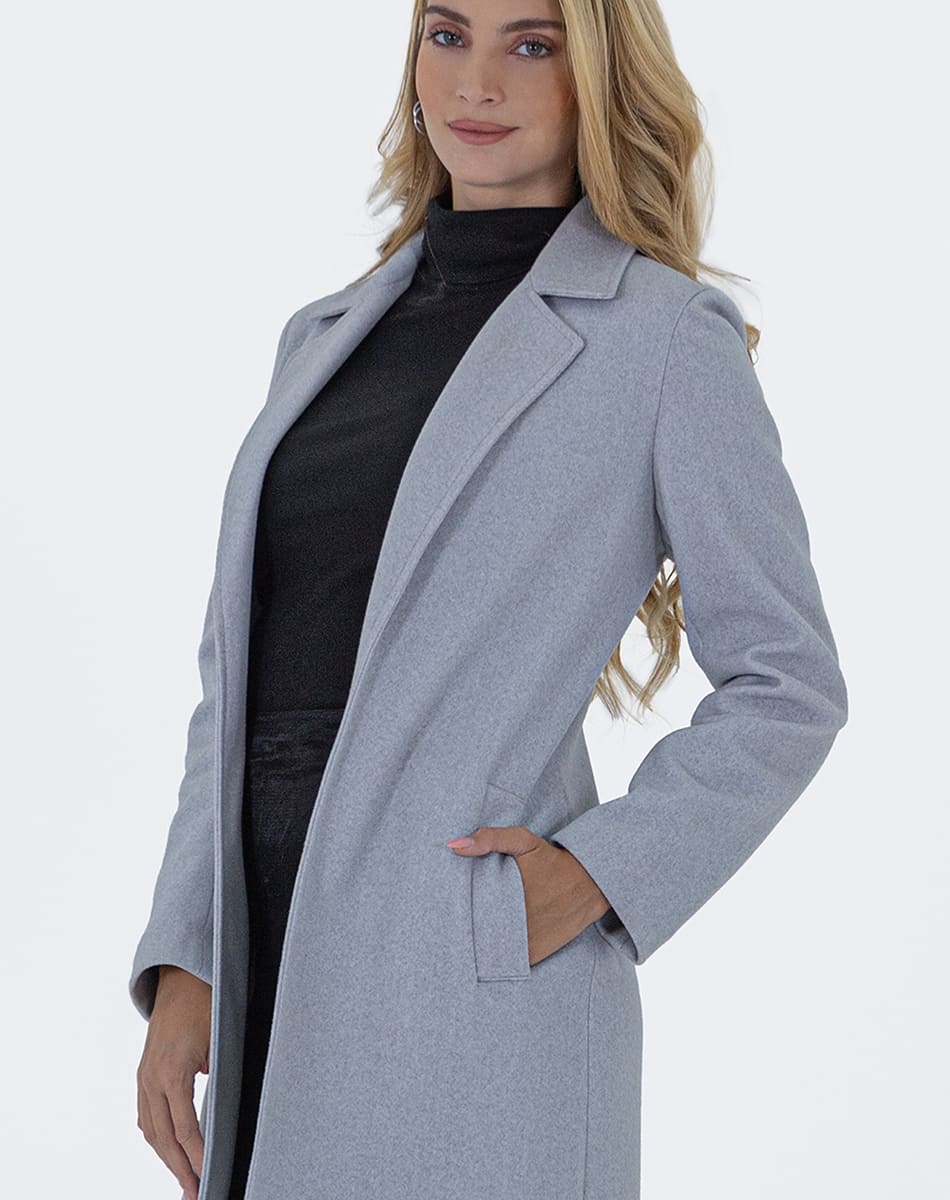 Open Midi Coat