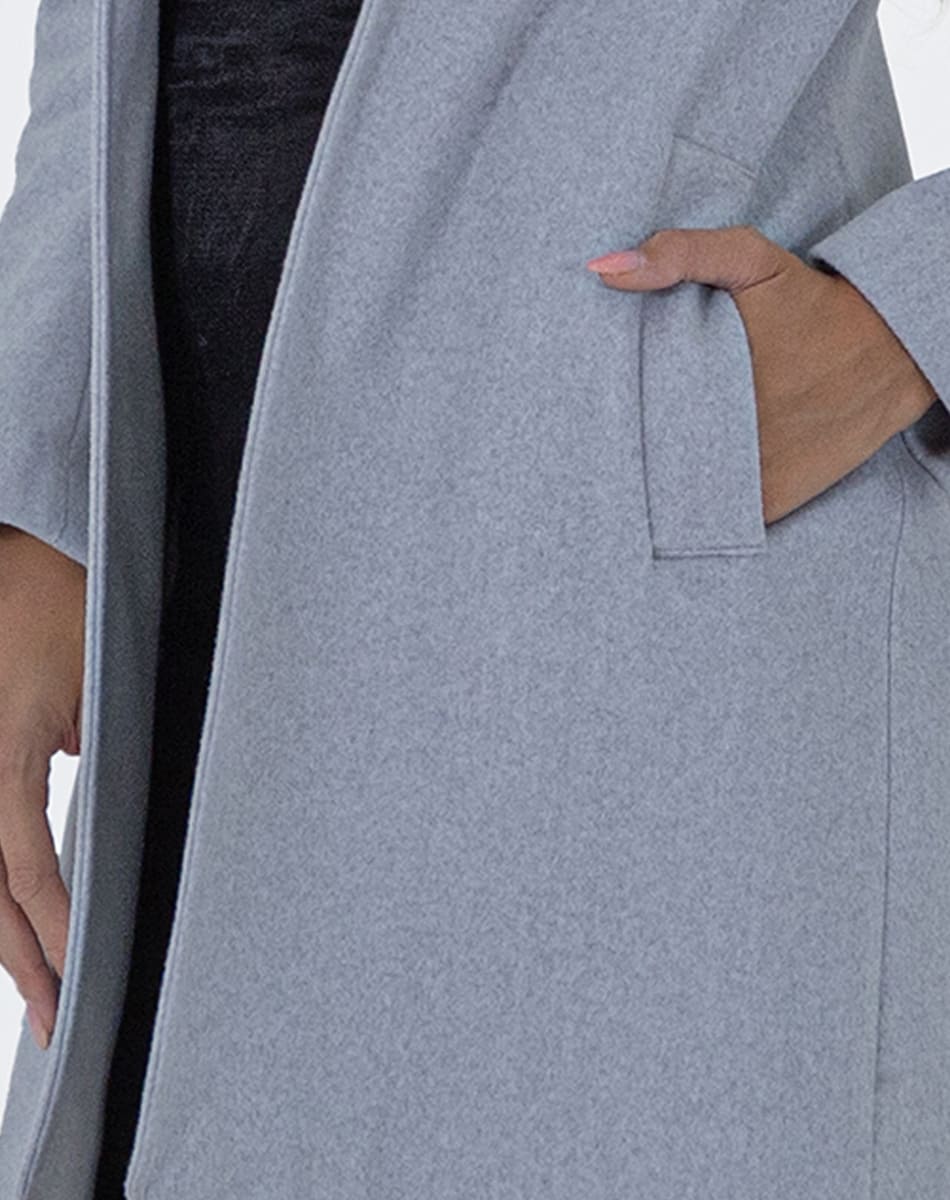 Open Midi Coat