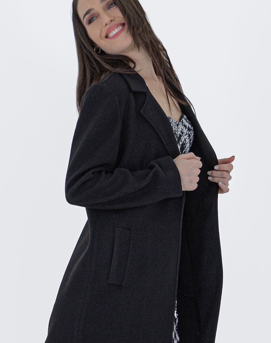 Open Midi Coat
