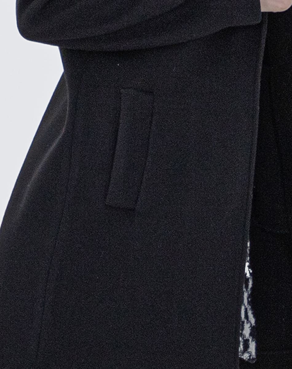 Open Midi Coat