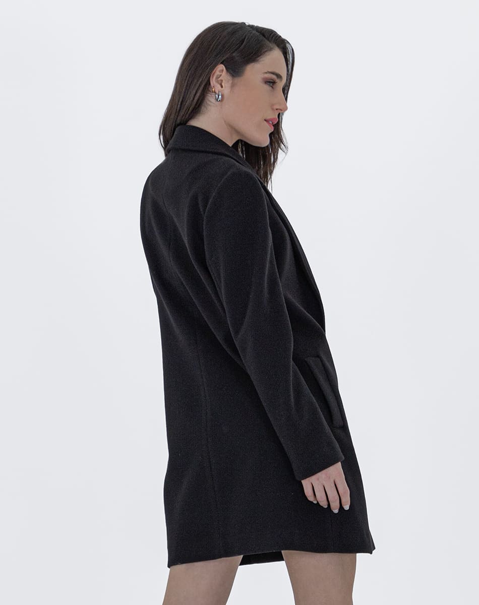 Open Midi Coat