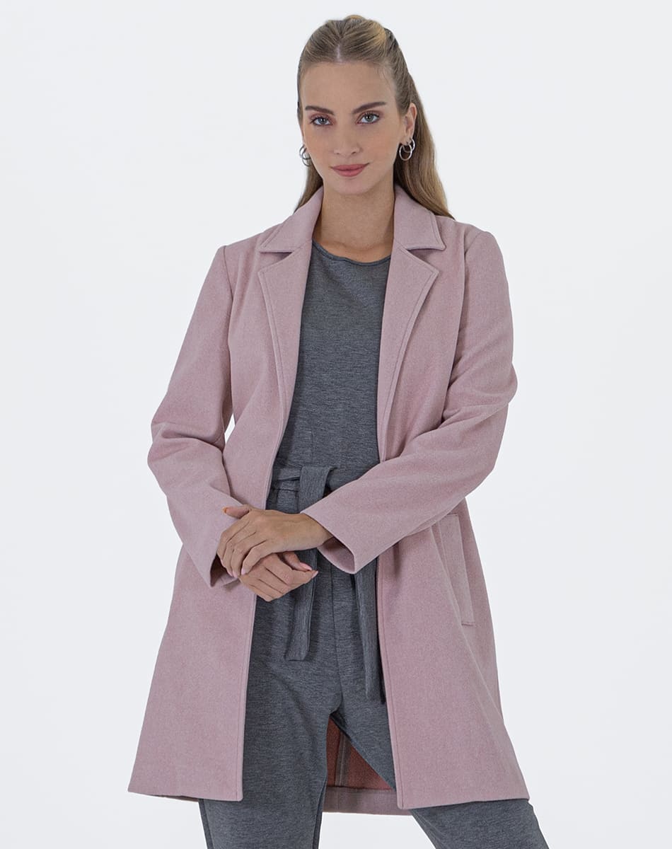 Open Midi Coat