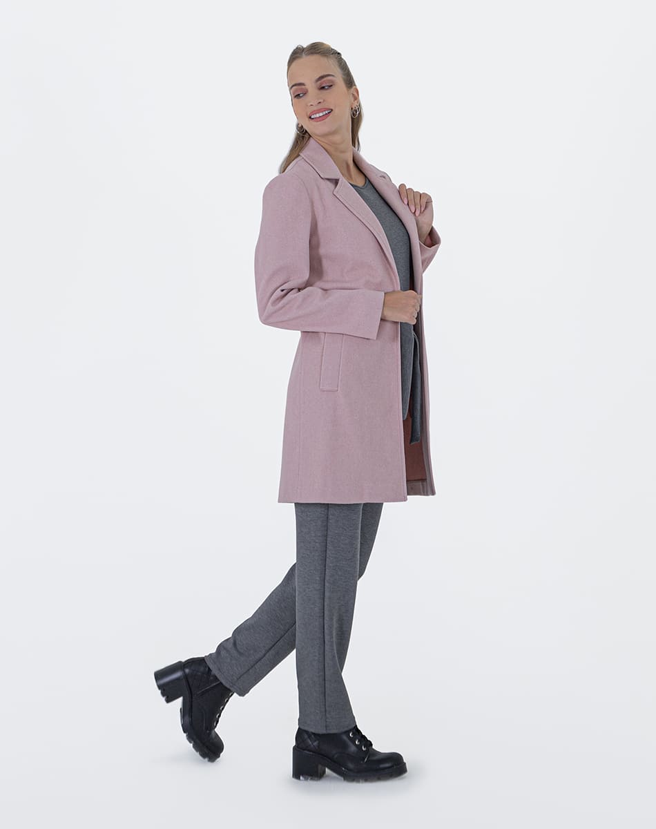 Open Midi Coat