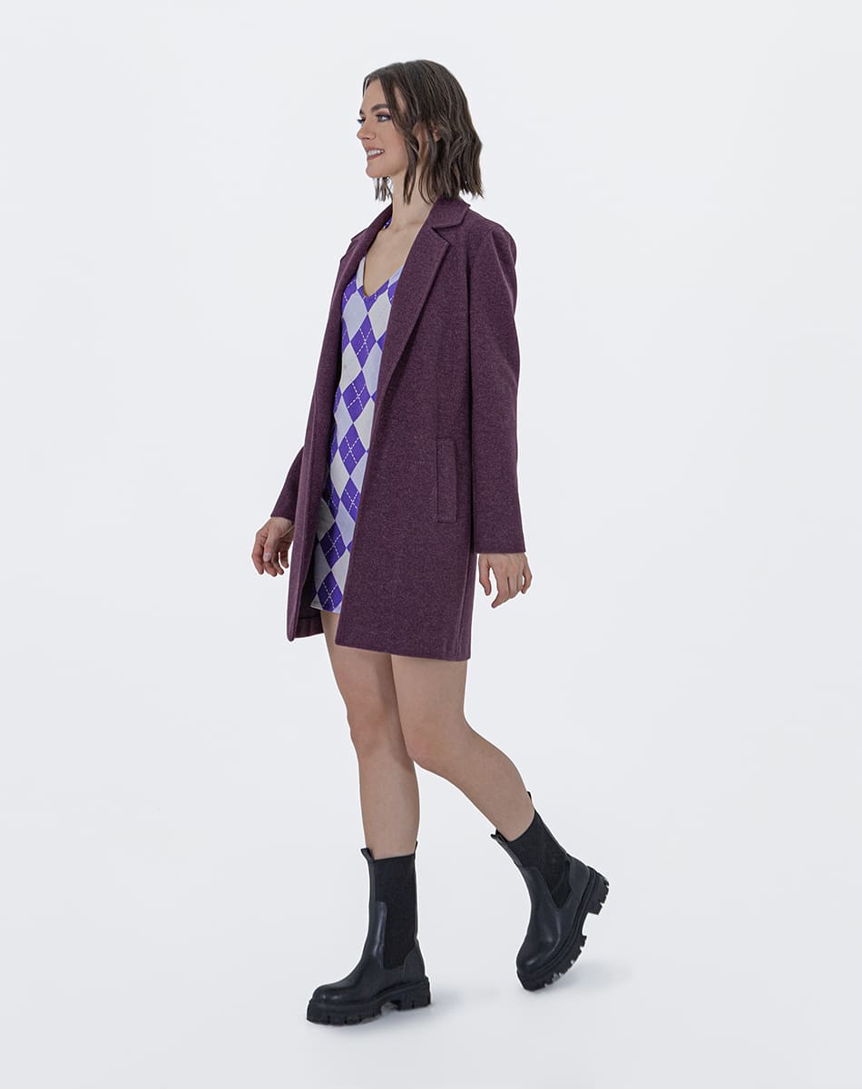 Open Midi Coat